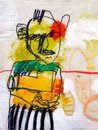 Man with Green